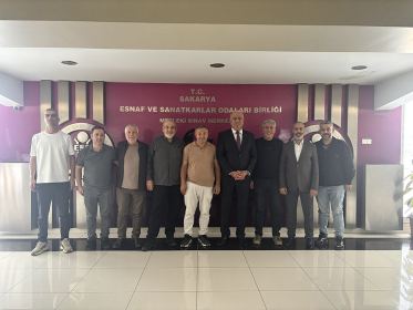 Ahmet Hamdi Ürküt ve oda yönetiminden Birliğimize ziyaret - Fotoğraf 1