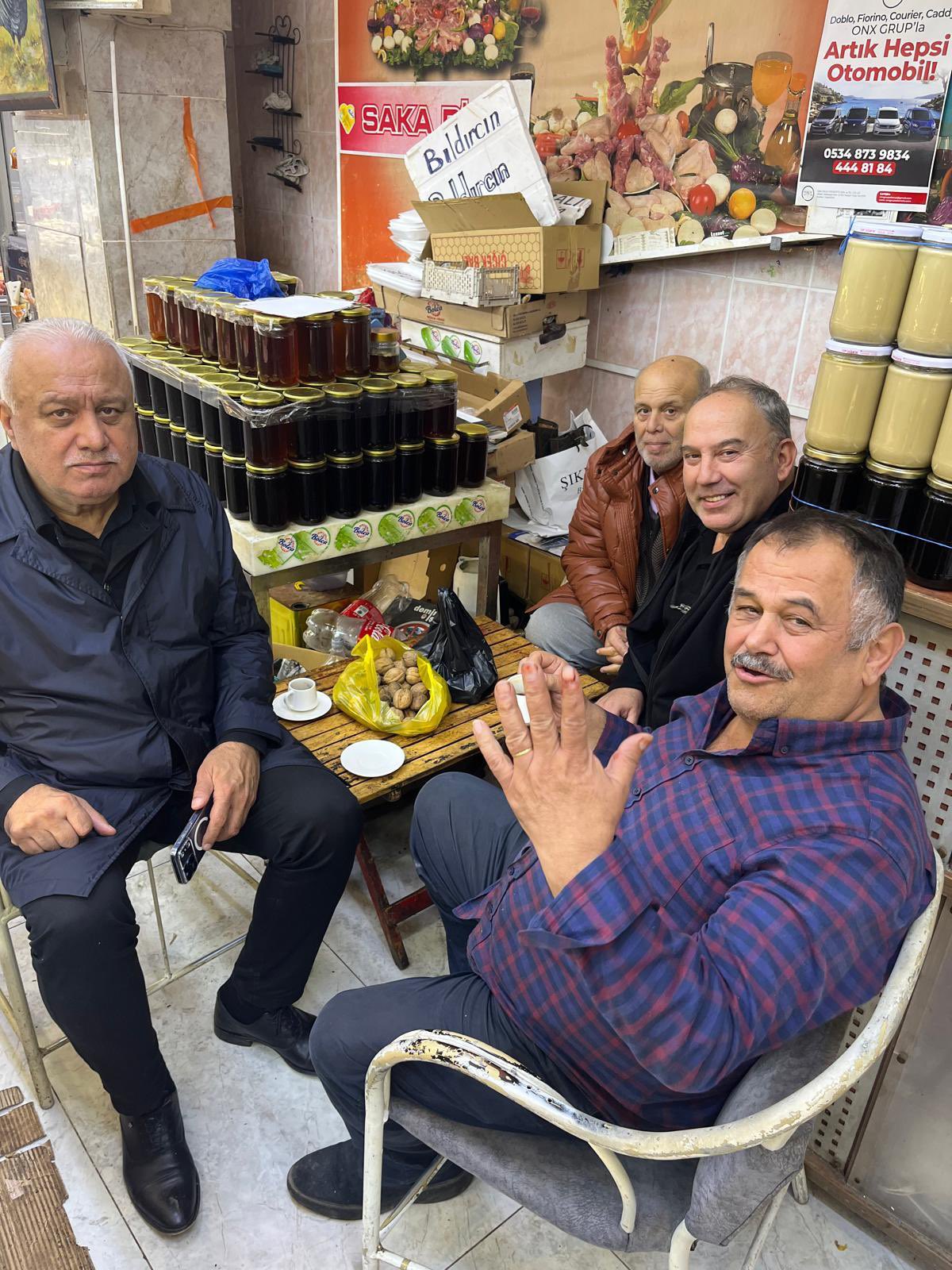 Başkanımız Muzaffer Kabacan’dan Hasan Saka’ya ziyaret