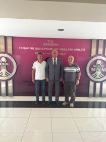 Sakarya Esnafından Birliğimize Anlamlı Ziyaret - Fotoğraf 3