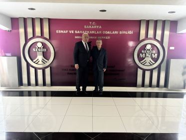 SASKİ Başkan Vekili Ersin Kılıç’tan SESOB’a ziyaret - Fotoğraf 1