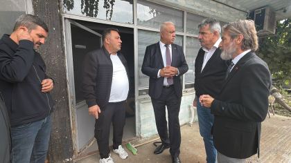 SESOB’dan Darıçayırı’nda selden etkilenen esnafa geçmiş olsun ziyareti - Fotoğraf 8